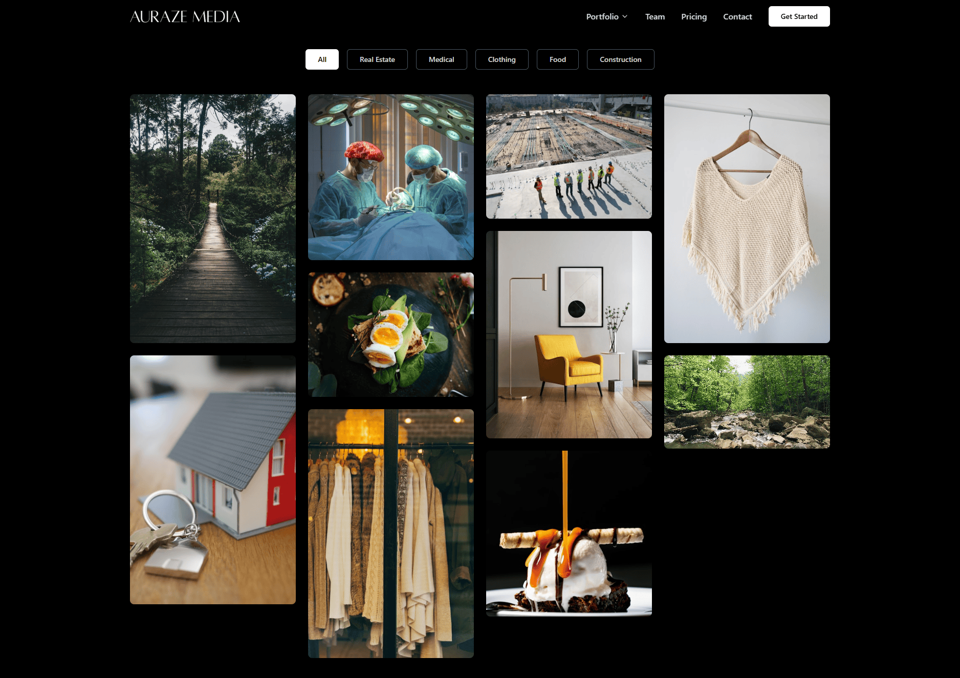 Photography Portfolio Website